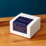 Packaging of strawberry shaped candle