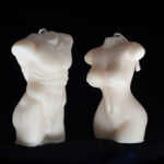 Novelty figure Female and male candles