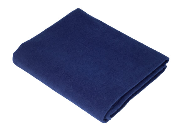 Navy Blue Waterproof sex blanket folded