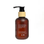 Ingredients of Passion massage oil. It is made of Grapeseed oil, jojoba oil, jasmine oil, neroli oil, ylang ylang oil, violet oil and frankincense oil