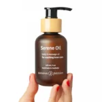 Banana Passion Serene Massage Oil—calming, relaxing natural massage oil for couples, sleep support, stress relief, soothing bedtime routines, gentle body oil for intimacy and self-care.