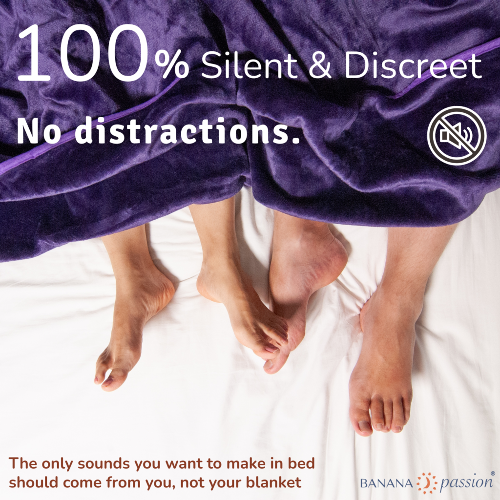 Are waterproof blankets safe for intimacy? Yes, Banana Passion are designed for that