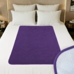 Purple GripMe waterproof blanket Large 140x100cm by Banana Passion