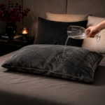 Waterproof pillowcase 48 x 74 cm for bed and pillow protection