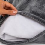 Jersey backing lining used in a waterproof pillowcase which is made of polyester, and great for humping or using it in the bedroom for a great time. Concealed nylon zip sewn into the seam of a waterproof pillow protector